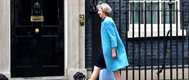 Theresa May Walk